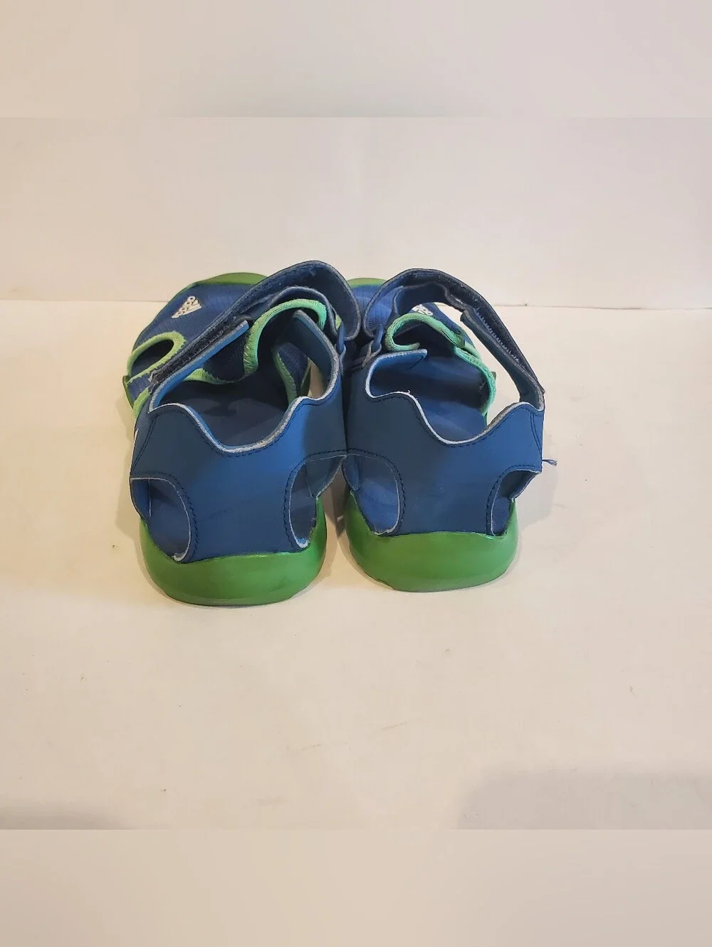 Adidas Outdoor Kids' Captain Toey K Water Shoe Blue Green Big Boys Size 3